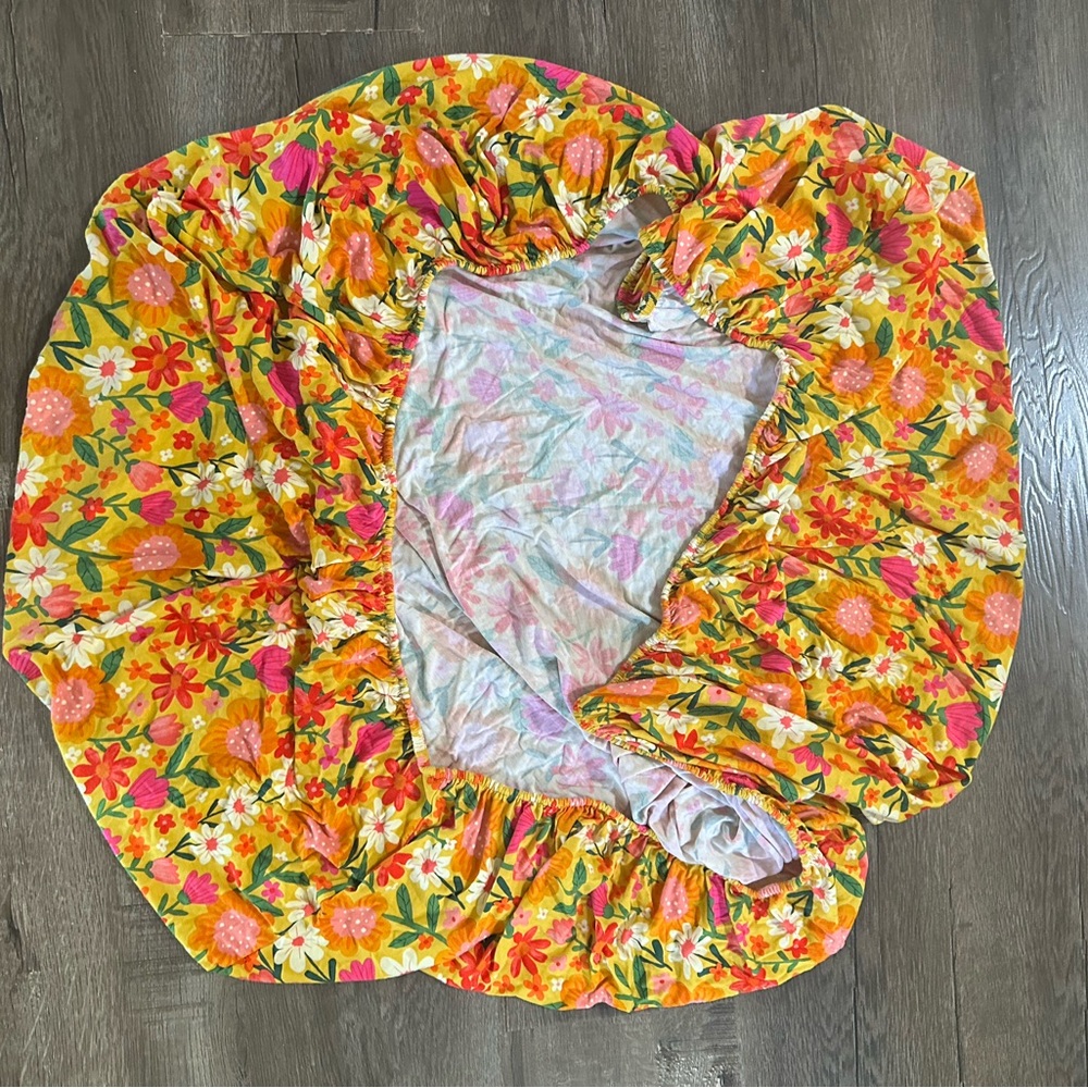 Little Sleepies Floral Crib Sheet